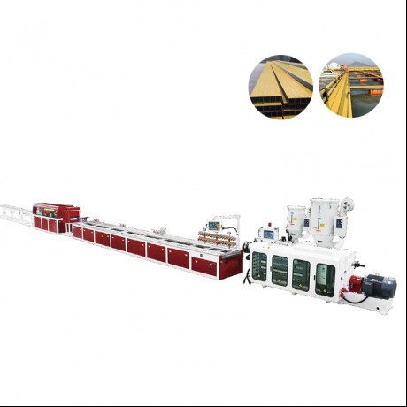 Yakadzokororwa PP/PE Deck Board Extrusion Line