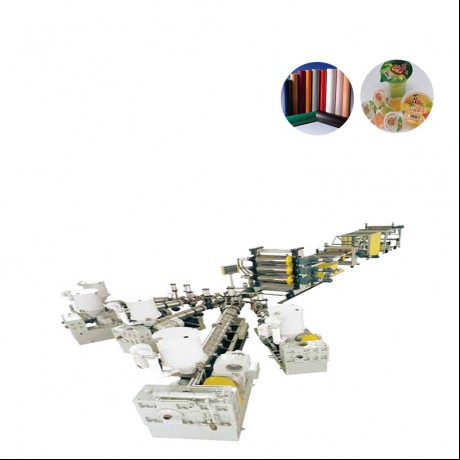 PP, EVA, EVOH, PS uye Pe Multi-rukoko Sheet Co-Extrusion Line