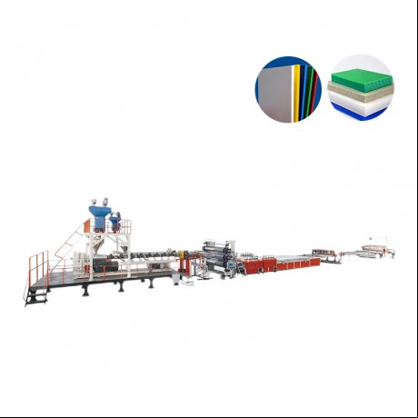 PP, PE, ABS, PVC gobvu Plate Extrusion Line