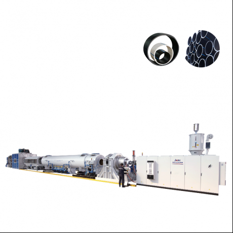 HDPE Yemvura Inopa Pipe / Gasi Pipe Simba-yekuchengetedza uye Yekumhanyisa Yekuwedzera Extrusion Line