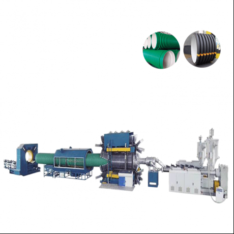 HDPE, PP Vertical Type Kaviri Wall Corrugated Pipe uye PVC Ribbed Pipe Extrusion mutsetse