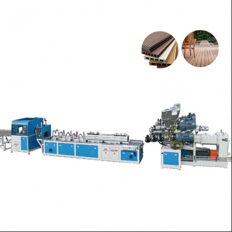 JWELL PE & PP Wood-Plastiki Profile Floor Extrusion Line