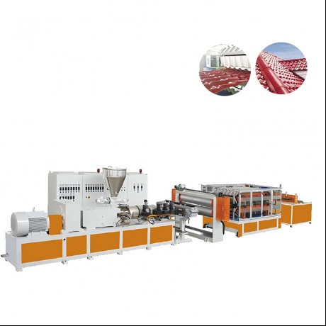 PVC Imwe/Multi Layer Heat Insulation Corrugated Board&Step-Roofing Extrusion Line kubva kuJwell Machinery China